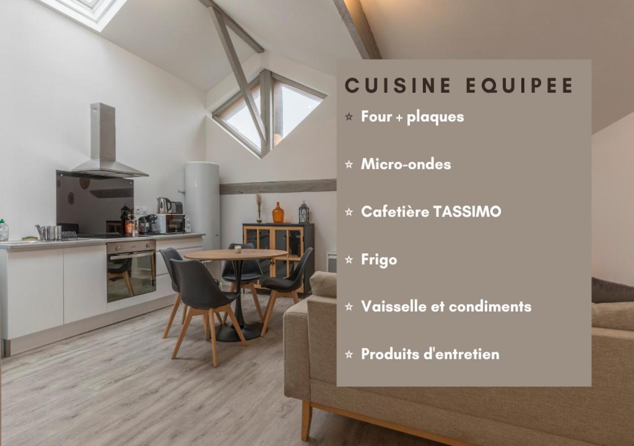 Atypique - 2 Chambres Avec Salles De Bains, Cuisine Equipee, Parking Gratuit Castelsarrasin Exterior foto